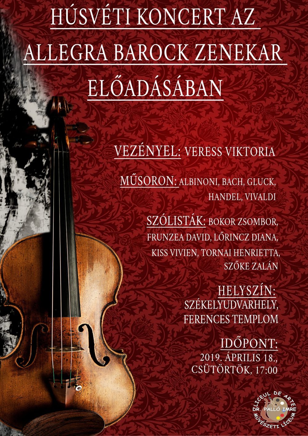 Az Allegra-Barock zenekar húsvéti hangversenye